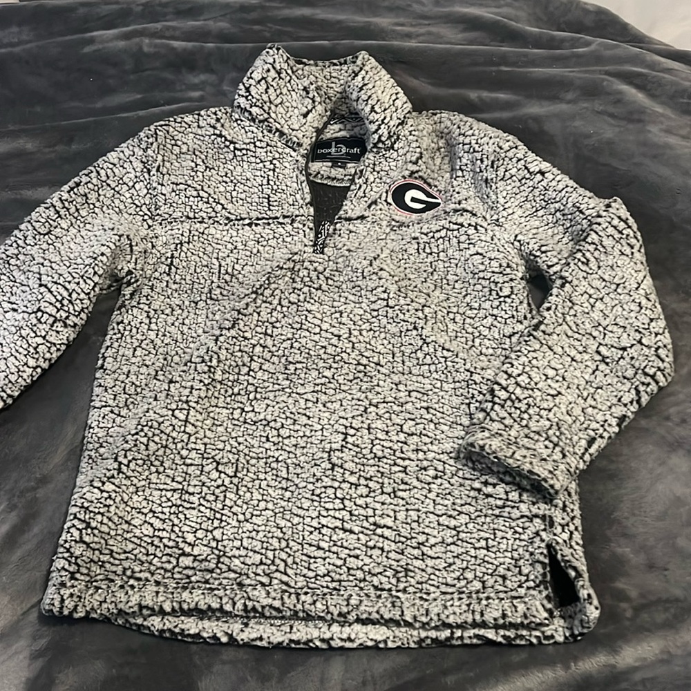 University of Georgia (UGA) Boxercraft Sherpa sweatshirt
